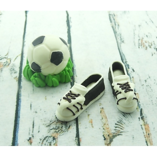 Figurki cukrowe urodziny tort zestaw piłkarski